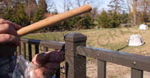 Snapping Caps Into Aluminum Fence Line Posts